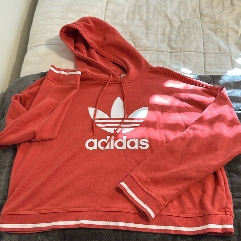 Adidas Cropped Hoodie